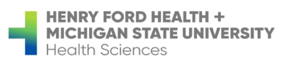 image of Henry Ford health and MSU logo